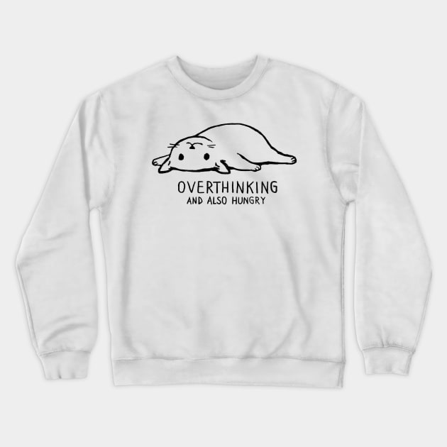 Overthinking and hungry t shirt sale